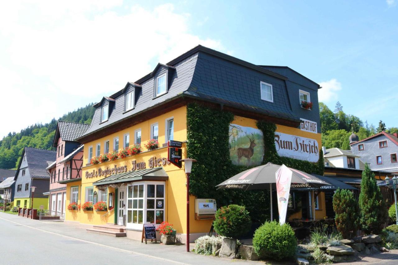 Landhotel Zum Hirsch Unterweissbach Luaran gambar